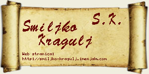 Smiljko Kragulj vizit kartica